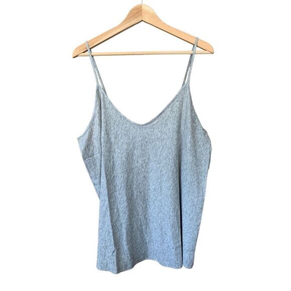 Skin‎ Worldwide Sexy Organic Pima Cotton Cami in Heathered Grey Size XXL - Picture 4 of 11